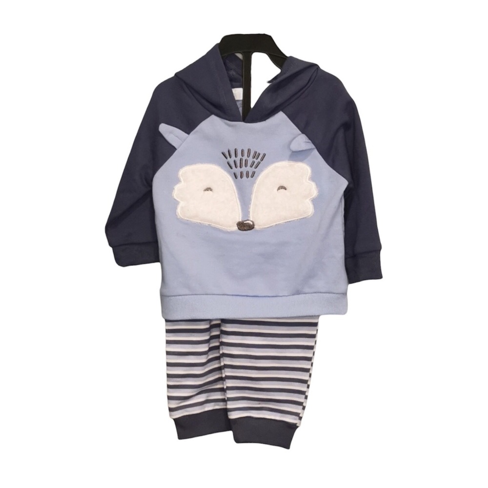 💚 FREE with any purchase ⭐️ Monkey Bars 2pc Tracksuit, size 6-9M  NWOT